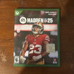 madden 25 xbox x 