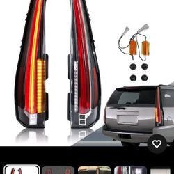 Led Tail Lights Compatible with Chevy Tahoe Suburban GMC Yukon 2007-2014