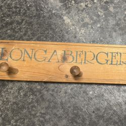 Longaberger 4 Peg Hanger