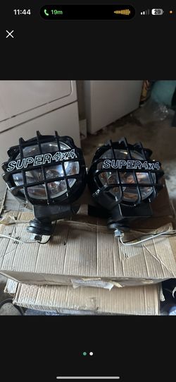 6" Round Fog Lights w/Switch