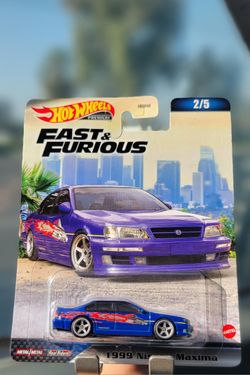 Fast And Furious Nissan Maxima, Hot Wheels Premium