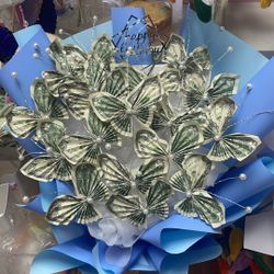 Handmade Money Flowers 