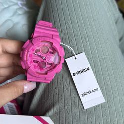 Brand new Pink G shock watch