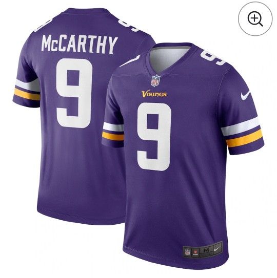 MINNESOTA VIKINGS #3 OR #9 FOOTBALL JERSEY $50. CASH PLEASE!!