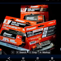 Bauer 12.0 Batteries 