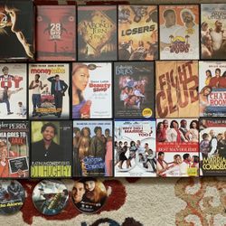 60 + DVDs $1 Each 