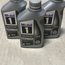 Full Synthetic Mobil 1 5W-20 Engine Oil