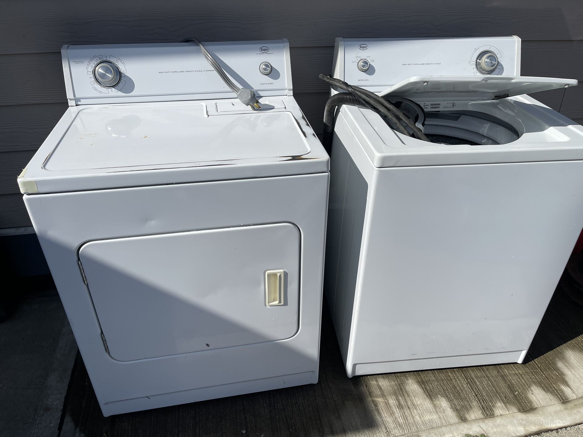 Washer And Dryer