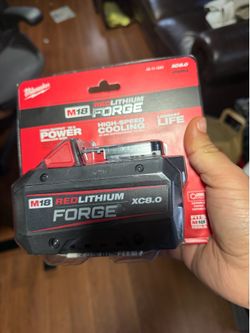 Milwaukee forge 8.0 battery