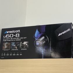 Westcott U60B 2 light kit