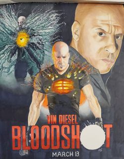 Artwork, original drawing Bloodshot