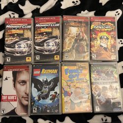 PSP Games (Prices in Description)