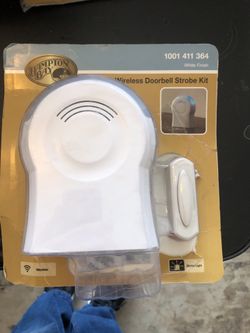 Wireless Doorbell Strobe Kit $20