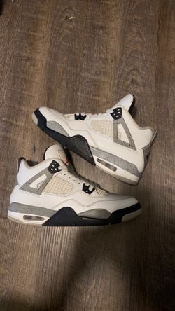 Jordan 4 retro white cements