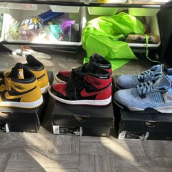 Jordan Retro 1 And Retro 4 Bundle