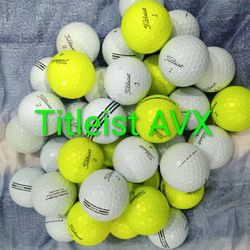 30 Used Titleist AVX Balls In Excellent Condition NM 