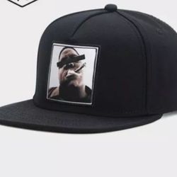 Notorious BIG Flat Brim Snapback Hat. 