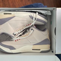 Air Jordan 3 Muslin , Size 10