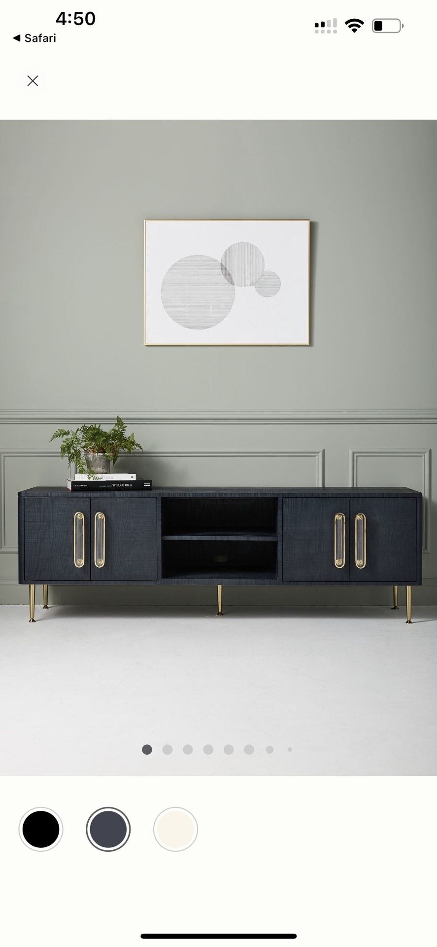 Anthropologie Odetta media console
