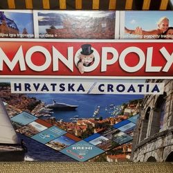 MONOPOLY ~ CROATIAN VERSION , NEW