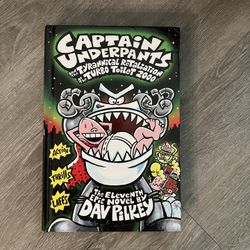Captain Underpants & the Tyrannical Retaliation of the Turbo Toilet 2000 Book Dav Pilkey