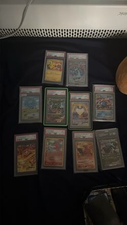 Pokemon Psa slabs