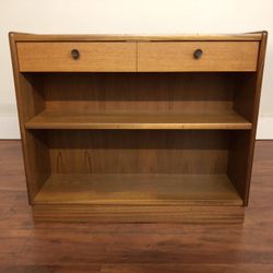 Nathan Vintage Small Teak Bookcase Cabinet - Many More Items In Stock!