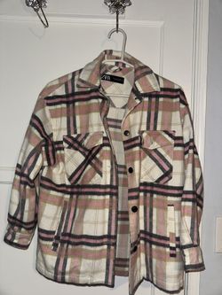 Zara Plaid Jacket 