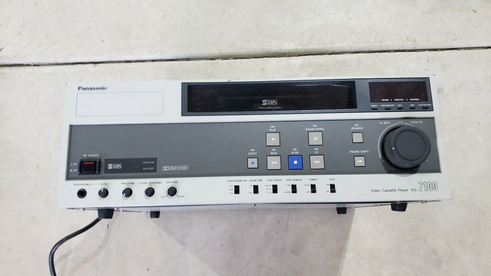 Panasonic VHS Player