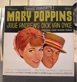 Walt Disney’s Mary Poppins Original Cast Soundtrack LP Vinyl Stereo STER-4026