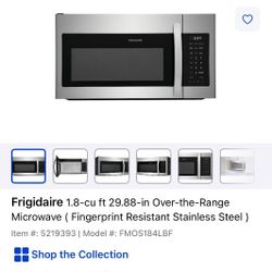 Frigidaire Microwave 