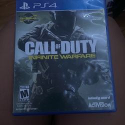 Call Of Duty Infinite Warfare Playstation Four Game