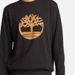 TIMBERLAND CREW NECK SWEATSHIRT BLACK / GOLD