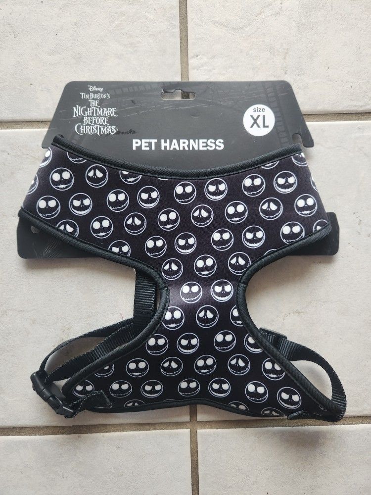 Jack Skellington Dog Harness
