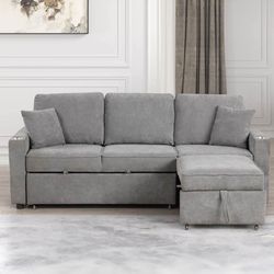 New Sleeper Sectional Couch / Free Delivery 