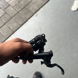 Slx lever with magura caliper