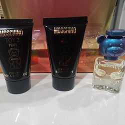 Moschino Toy 2 Pearl Mini Set 3pc (EDP + Lotion + Shower Gel) NEW AUTHENTIC