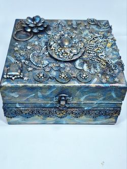 Mixed-media altered box