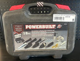 Powerbuilt 18PC A/C Clutch & Orifice Tube Removal Kit