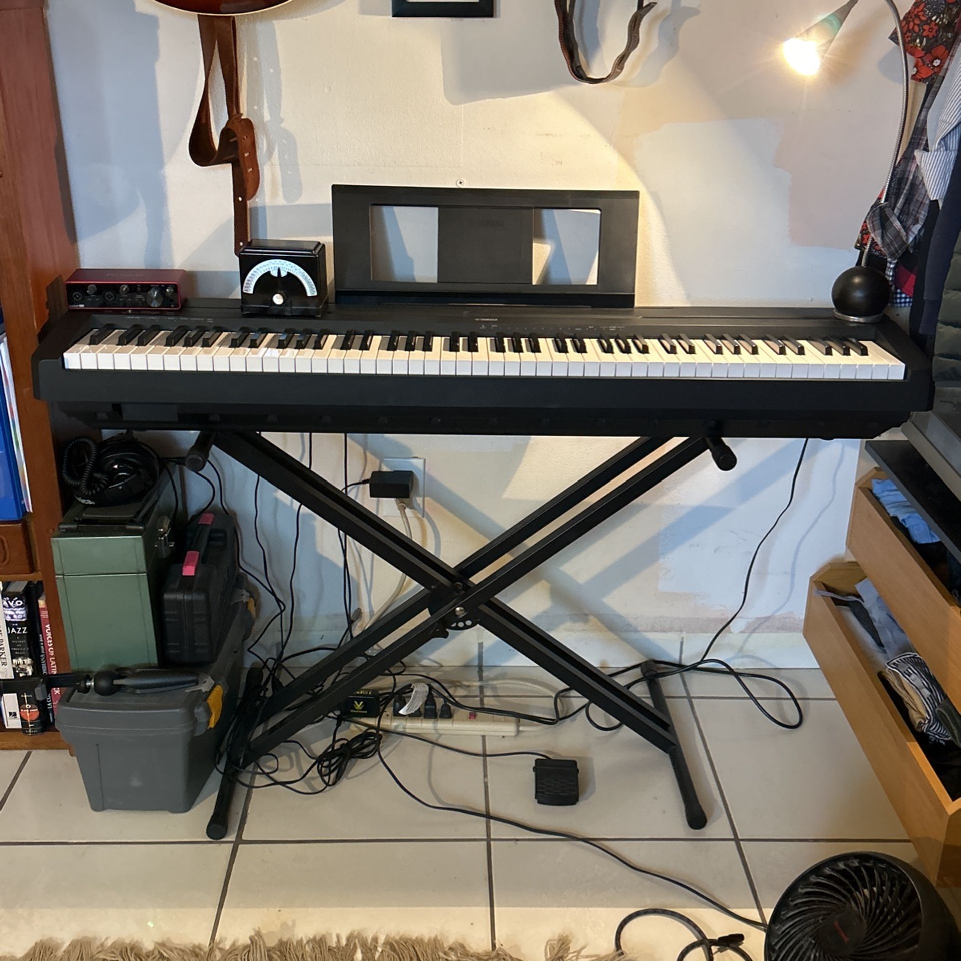 Yamaha P-45 88-Key Weighted Keyboard Piano