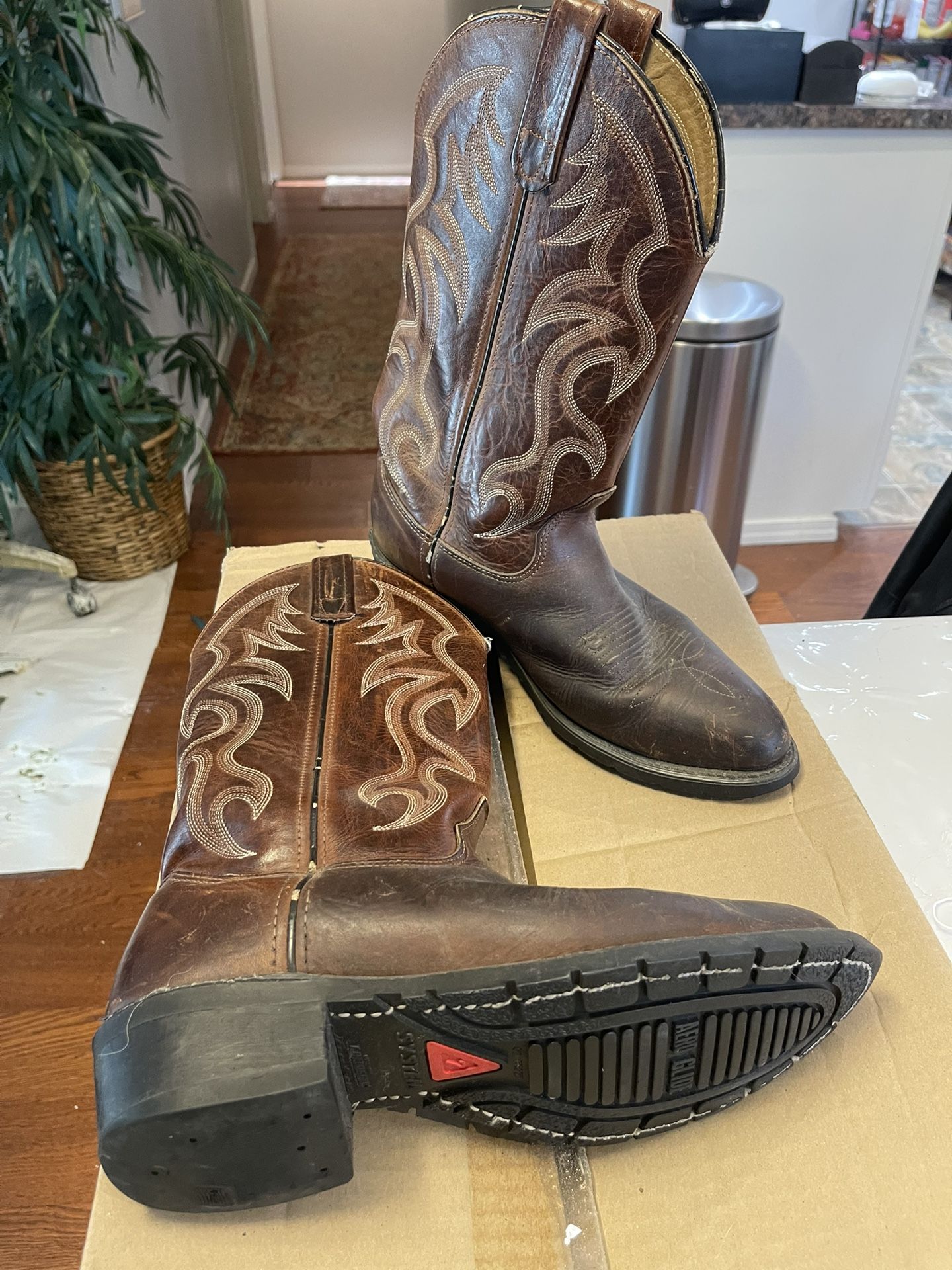Cowboy Boots-Steel Toe