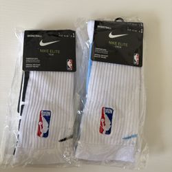 2-Pack Nike NBA Elite Socks - Size L - Brand New