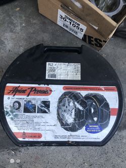 Tire Snow chains