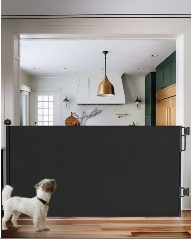Retractable Gate For Baby And Pets
