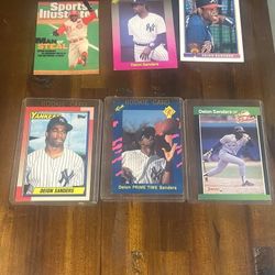 Deion Sanders BASEBALL CARDS PACK