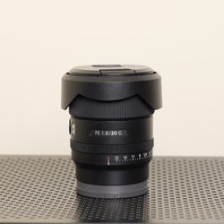 Sony 20mm f1.8 Lens