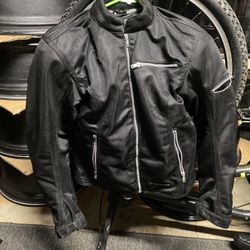 Women’s Medium Firstgear Padded Motorcycle Jacket