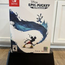 Epic Mickey Rebrushed Collectors Edition - Nintendo Switch