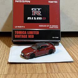 Hot Wheels RLC Nissan GTR R35 Nismo 2020 Red TLV Tomica Limited Vintage