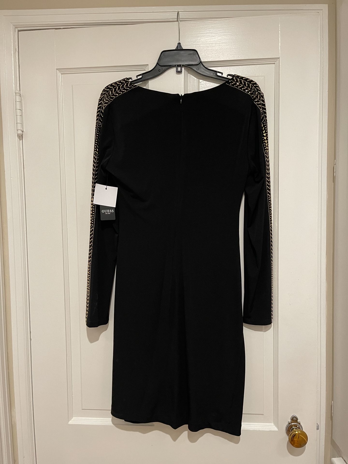white christmas dresses I Guess So Mini Dress | Black Polka Dot | Womens main image 0